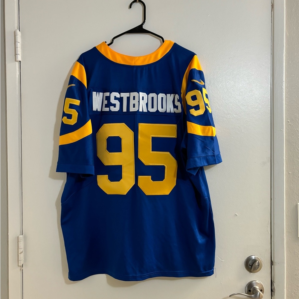 NFL Nike RAMS Jersey Westbrook #95  Size: XXL - Picture 2 of 3